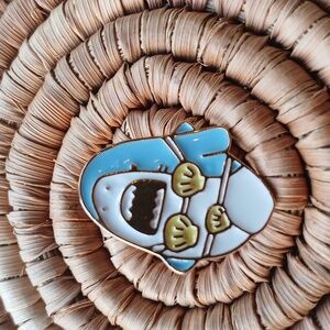 5/$25 NEW GO SURFING Shark in a Bikini Enamel Pin